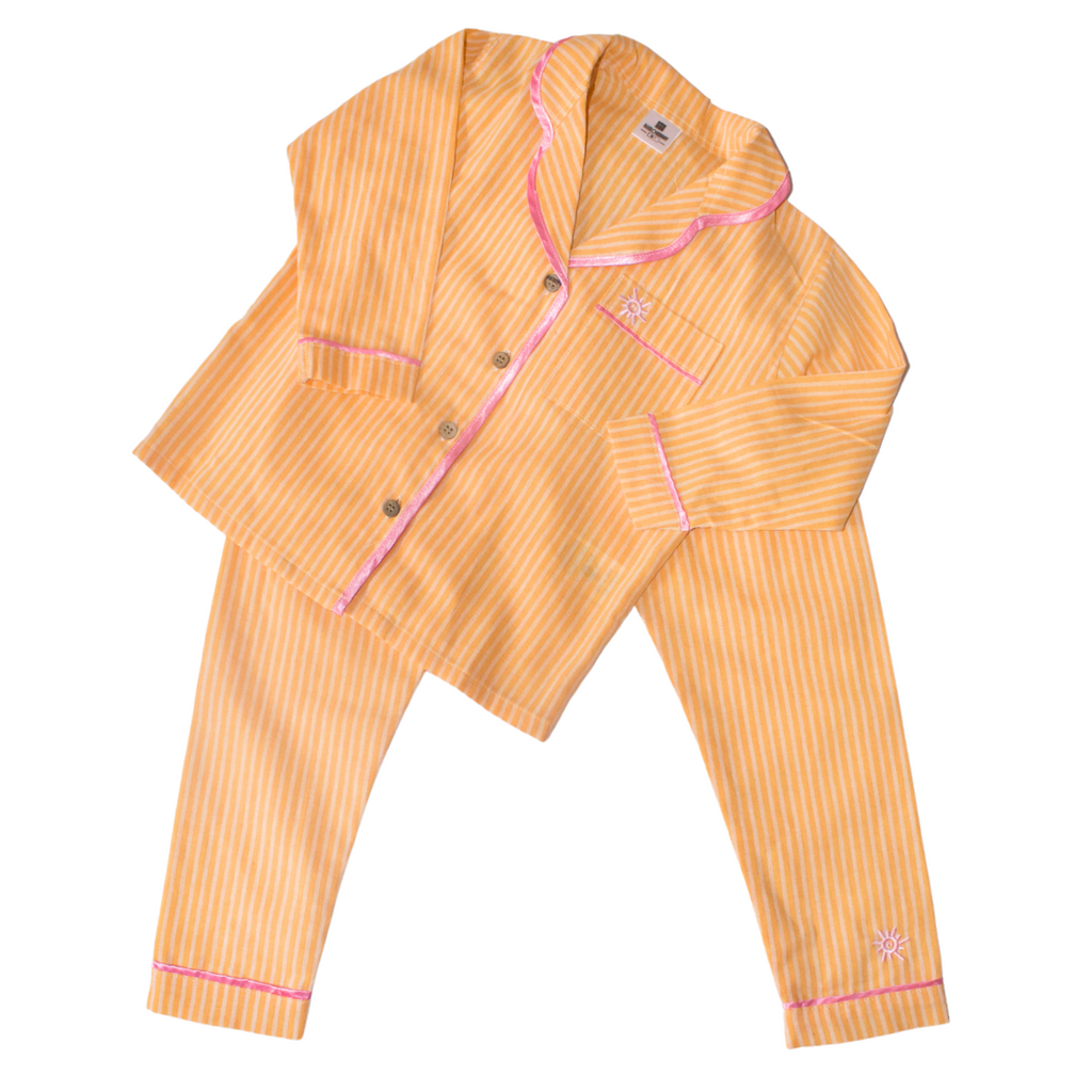 orange-long-sleeved-pyjama-set