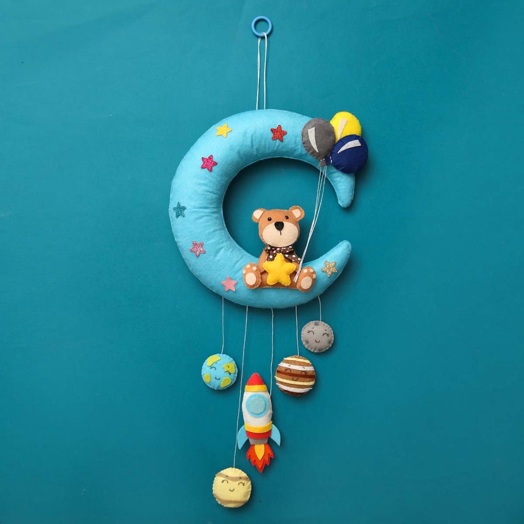 Maison Sunny Space Teddies Cot Children's room Hanging Mobile