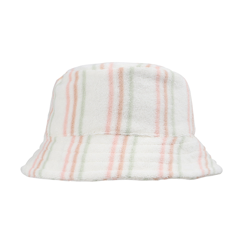 Bebe Baby Retro Stripe Organic Terry Cotton Sun Hat